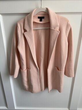 J. Crew Blush Light Pink Jacket